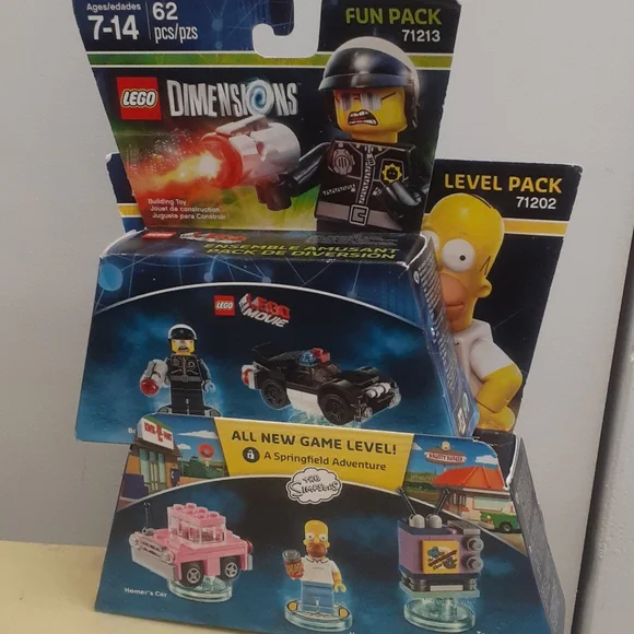 COPY - LEGO Dimensions Simpsons level pack 71202 Xmas new - Picture 8 of 12